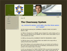 Tablet Screenshot of clearneasy.org.uk